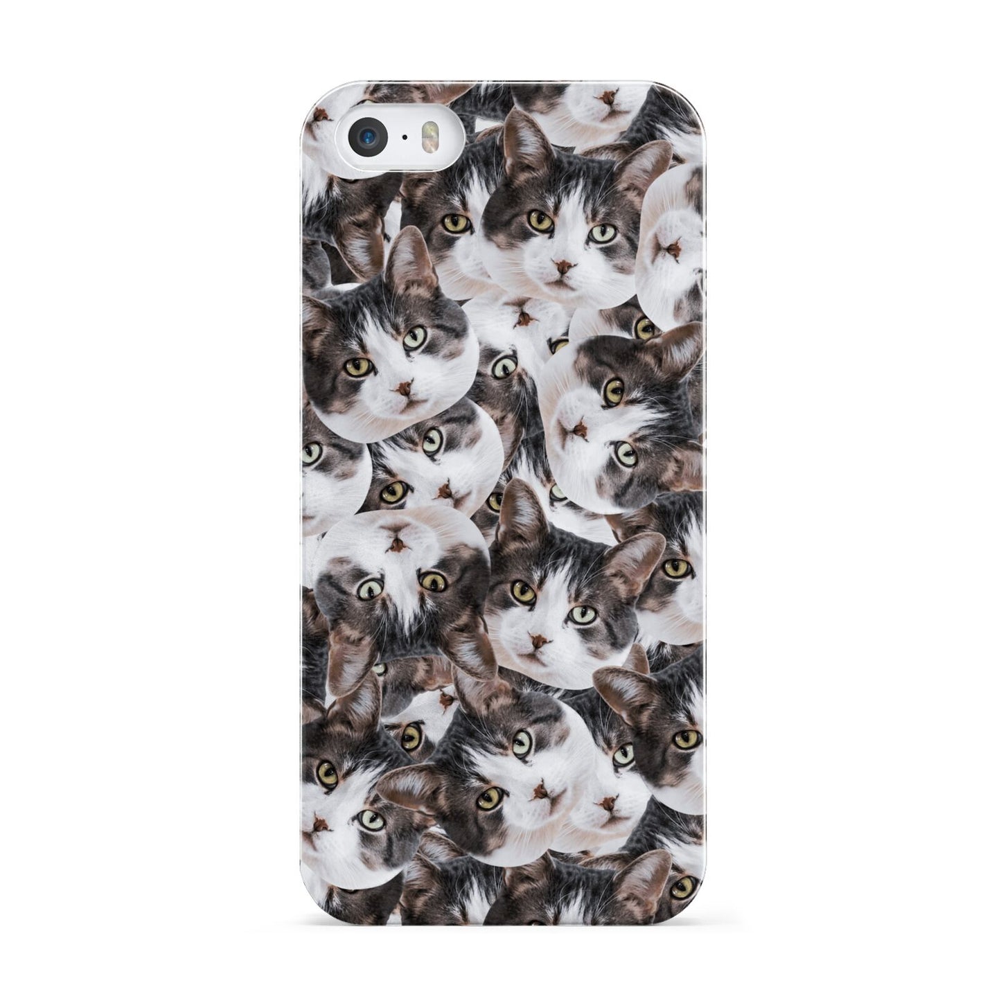 Personalised Cat Photo Collage Apple iPhone 5 Case