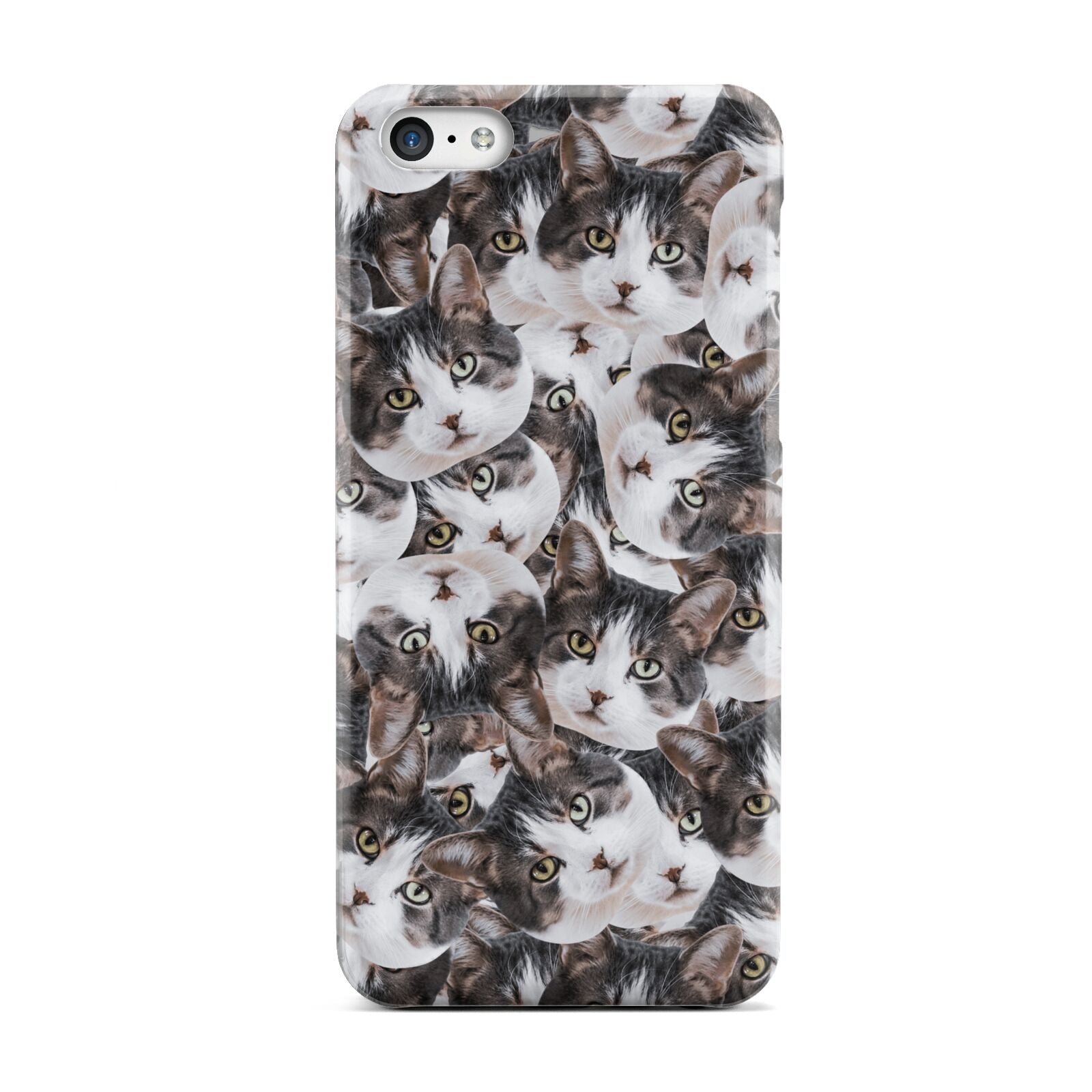 Personalised Cat Photo Collage Apple iPhone 5c Case