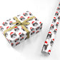 Personalised Cat Santa Hat Personalised Wrapping Paper