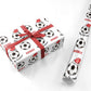 Personalised Christmas Football Personalised Wrapping Paper