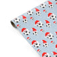 Personalised Christmas Football Santa Hat Personalised Gift Wrap