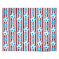 Personalised Claret and Blue Football Personalised Wrapping Paper Alternative