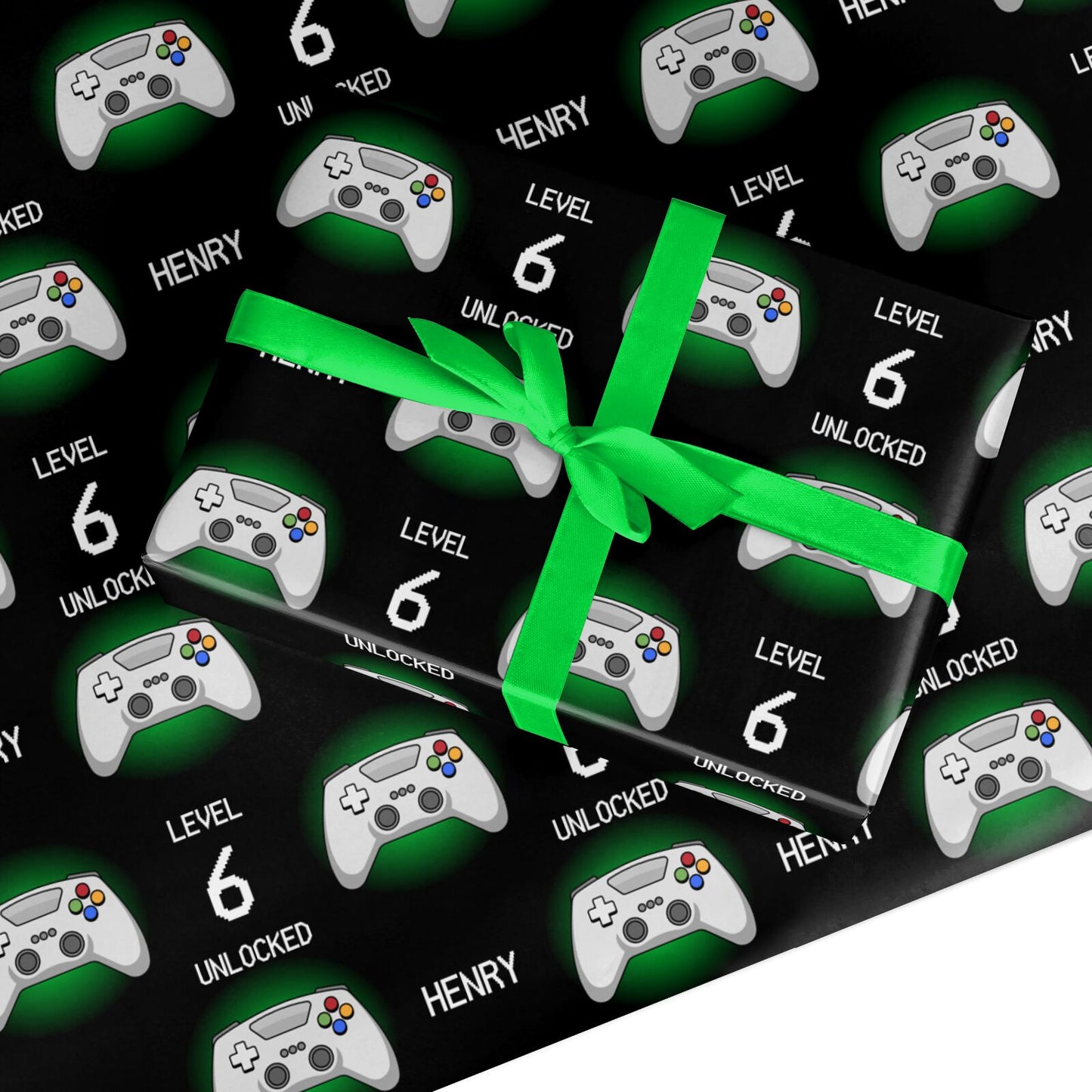 Personalised Gaming Custom Wrapping Paper