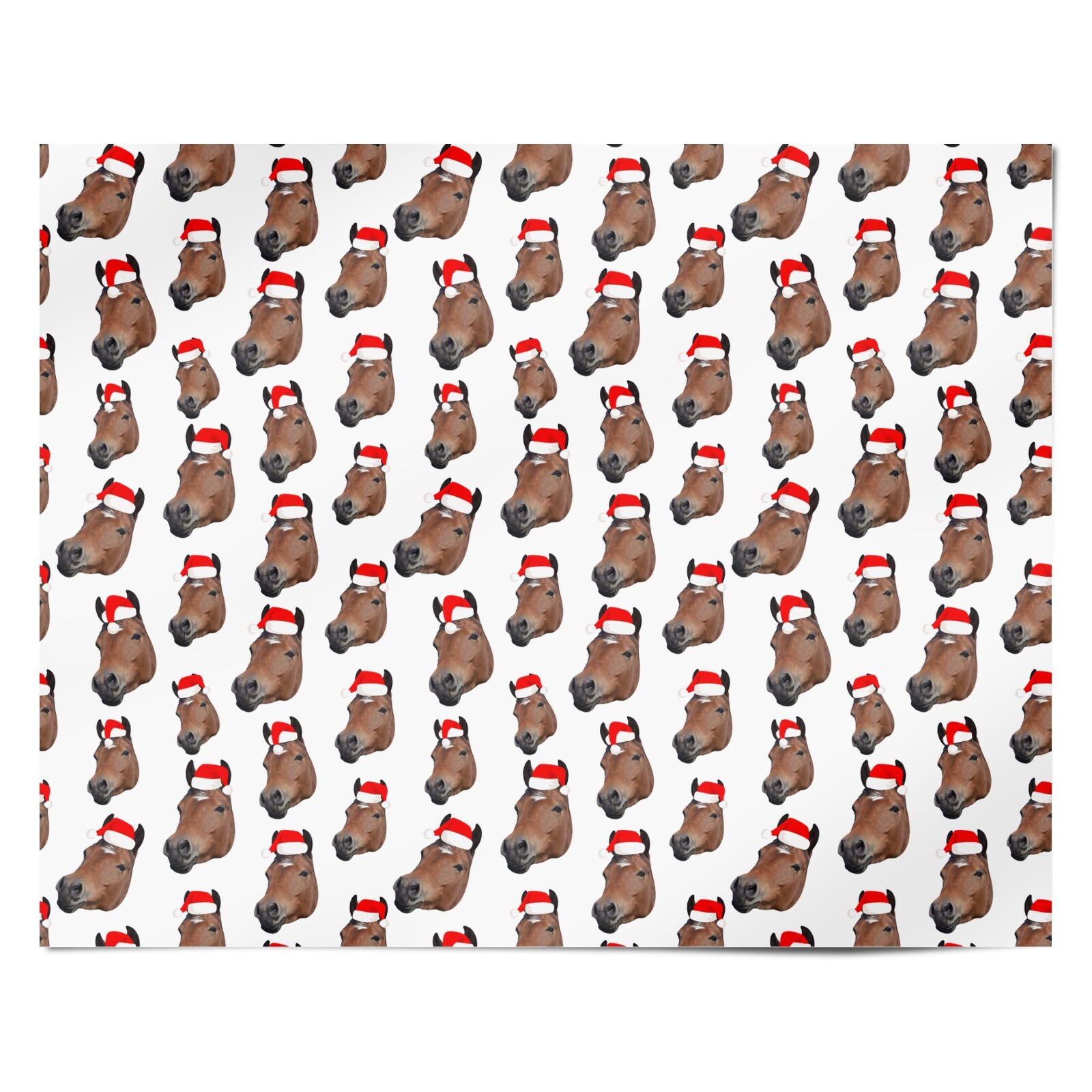 Personalised Horse Christmas Personalised Wrapping Paper Alternative