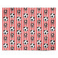 Personalised Red White Football Personalised Wrapping Paper Alternative