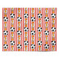 Personalised Red White Yellow Football Personalised Wrapping Paper Alternative