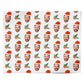 Personalised Santa Hat Photo Face Personalised Wrapping Paper Alternative