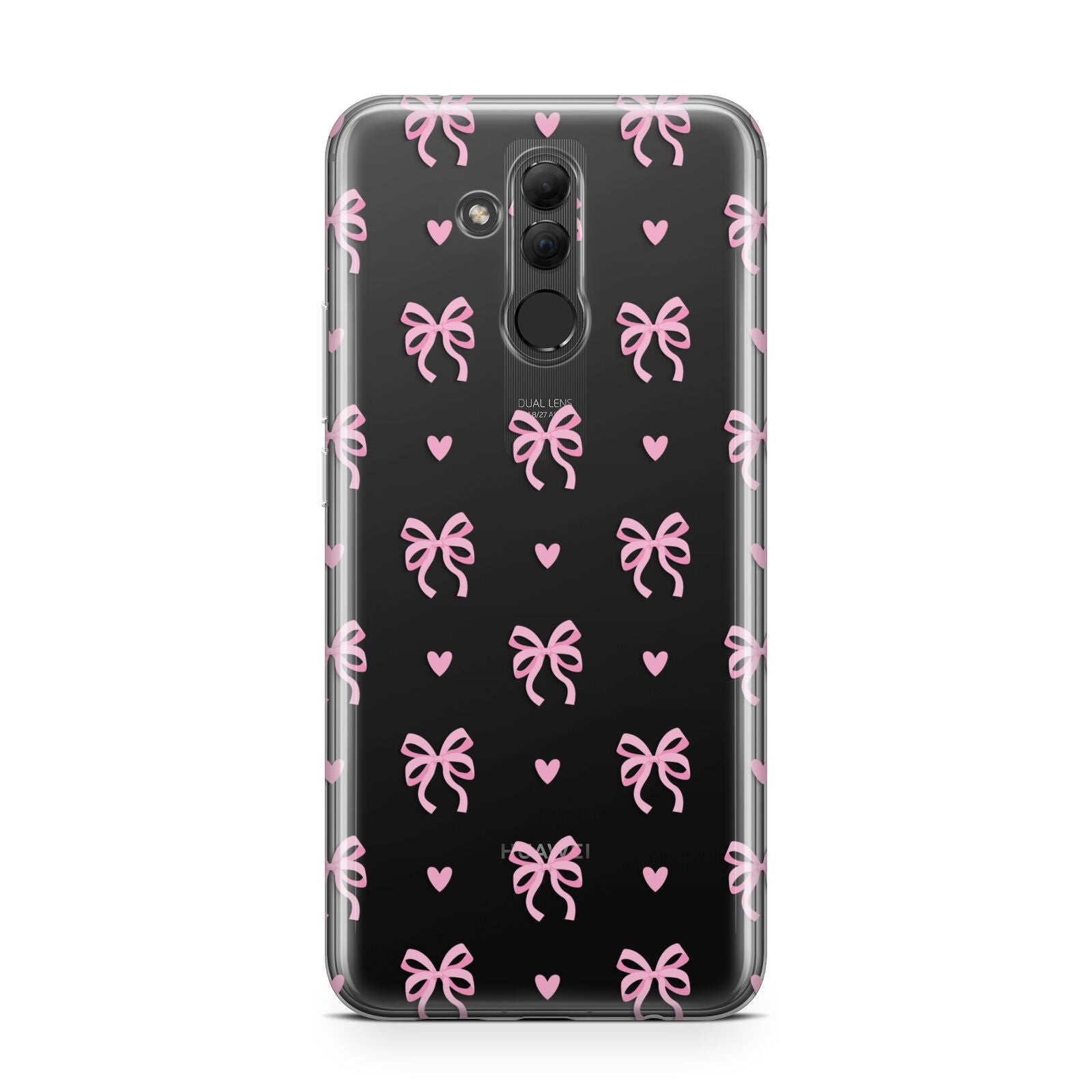 Pink Bow and Heart Huawei Mate 20 Lite