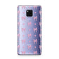 Pink Bow and Heart Huawei Mate 20X Phone Case