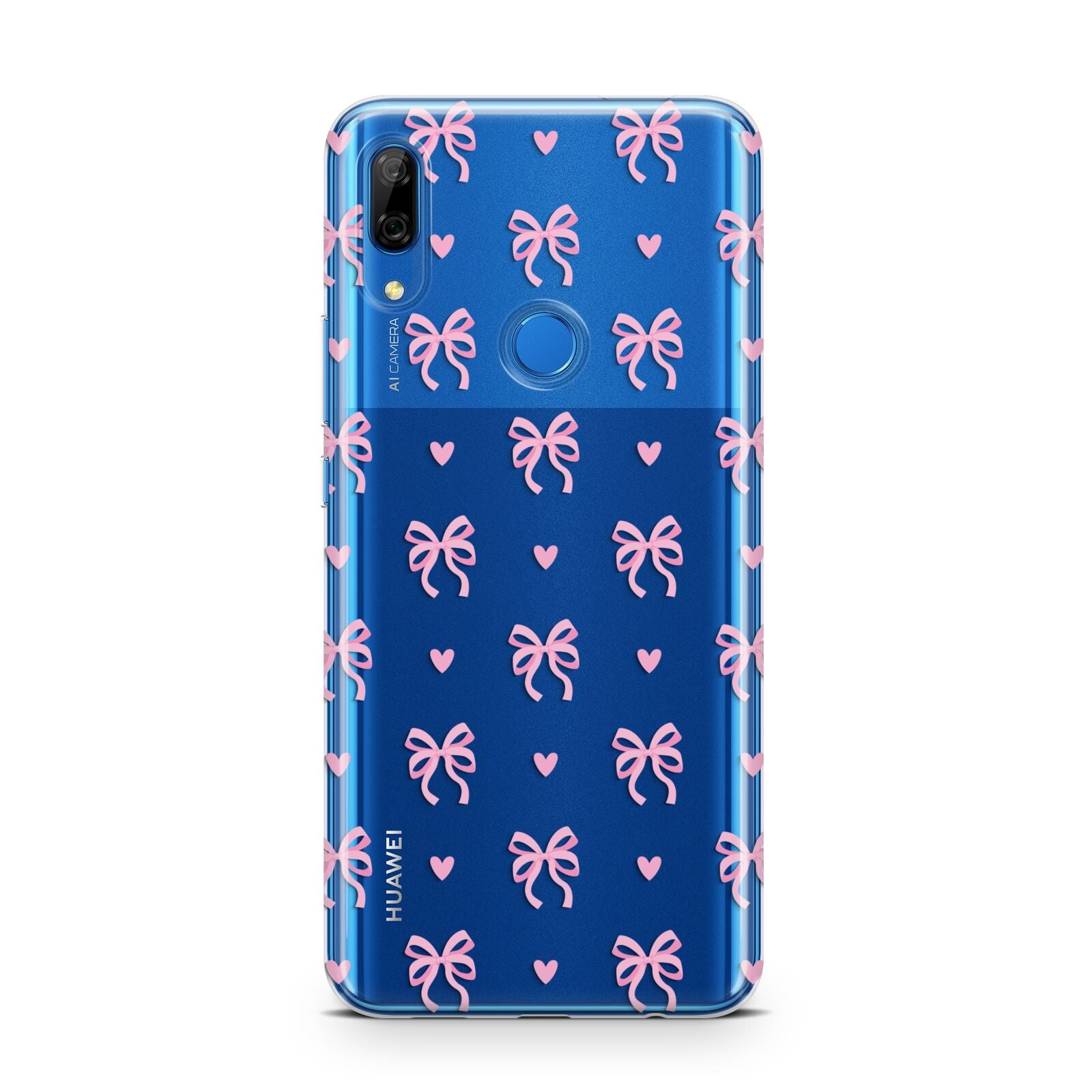 Pink Bow and Heart Huawei P Smart Z