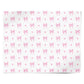 Pink Bow and Heart Personalised Wrapping Paper Alternative