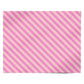 Pink Diagonal Stripe Personalised Wrapping Paper Alternative