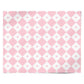 Pink Heart Checkered Personalised Wrapping Paper Alternative