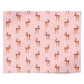 Pink Reindeer Wrapping Paper Personalised Wrapping Paper Alternative