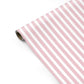 Pink Stripes Personalised Gift Wrap