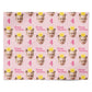 Princess Birthday Photo Face Personalised Wrapping Paper Alternative