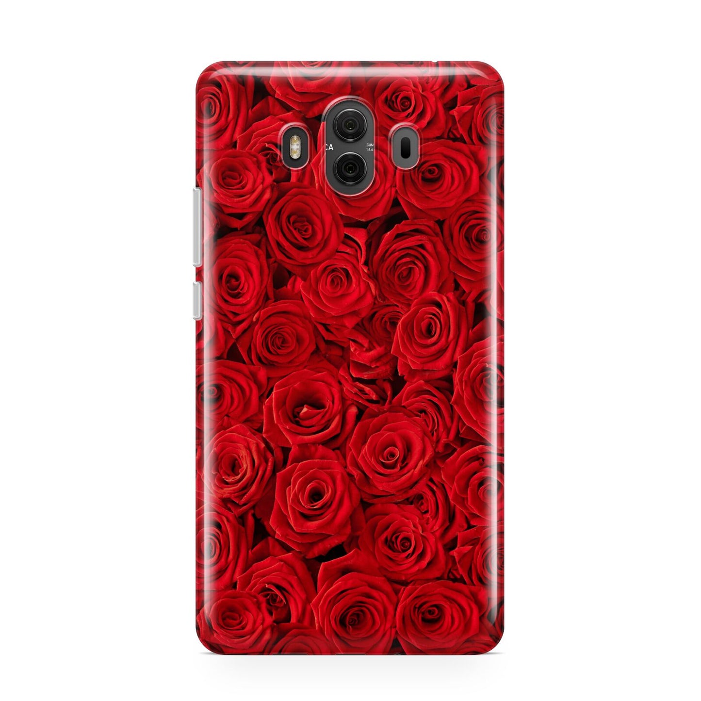 Red Rose Huawei Mate 10 Protective Phone Case