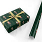 Rich Green Nutcracker Personalised Wrapping Paper