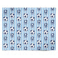 Sky Blue Personalised Football Personalised Wrapping Paper Alternative