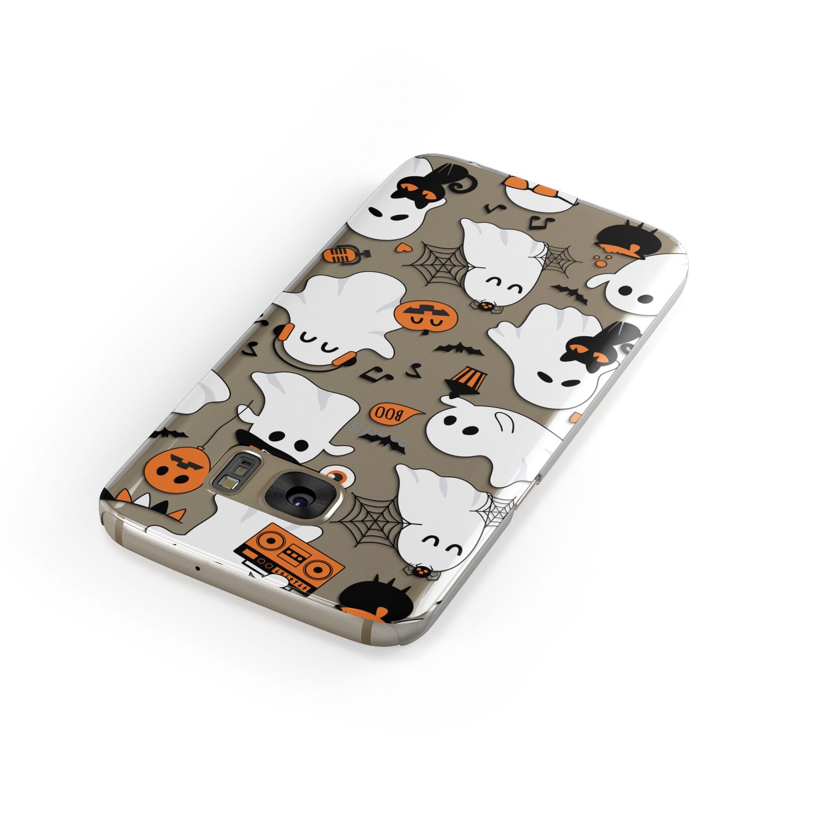 Spooky Halloween Ghost Samsung Galaxy Case Front Close Up