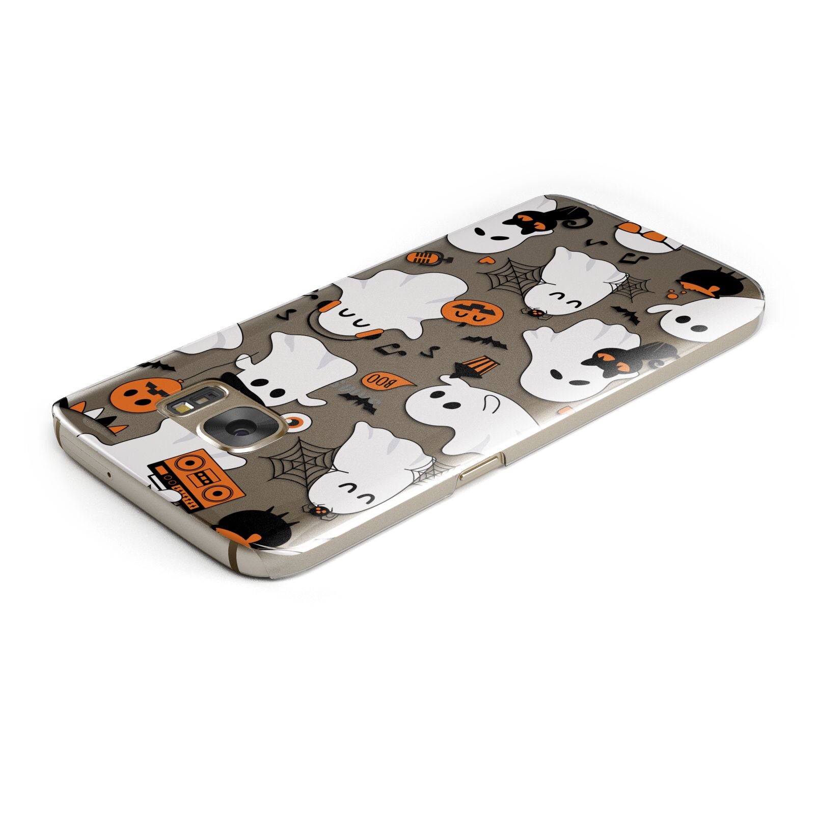 Spooky Halloween Ghost Samsung Galaxy Case Top Cutout