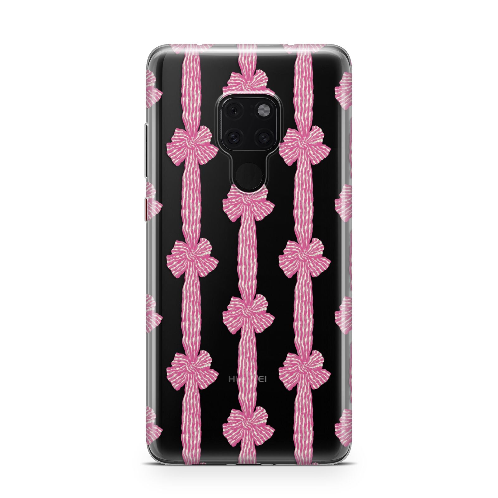 Striped Bow Pattern Huawei Mate 20 Phone Case