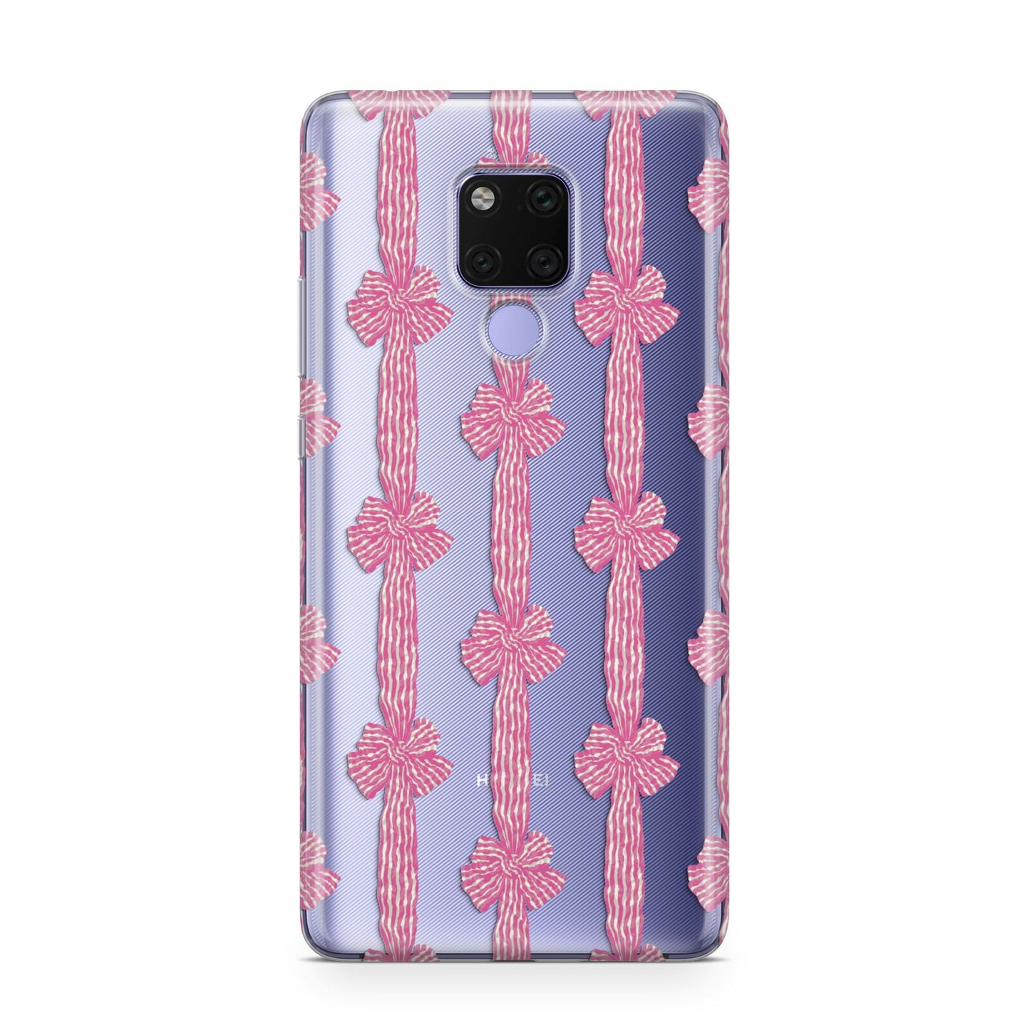 Striped Bow Pattern Huawei Mate 20X Phone Case