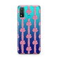 Striped Bow Pattern Huawei P Smart 2020