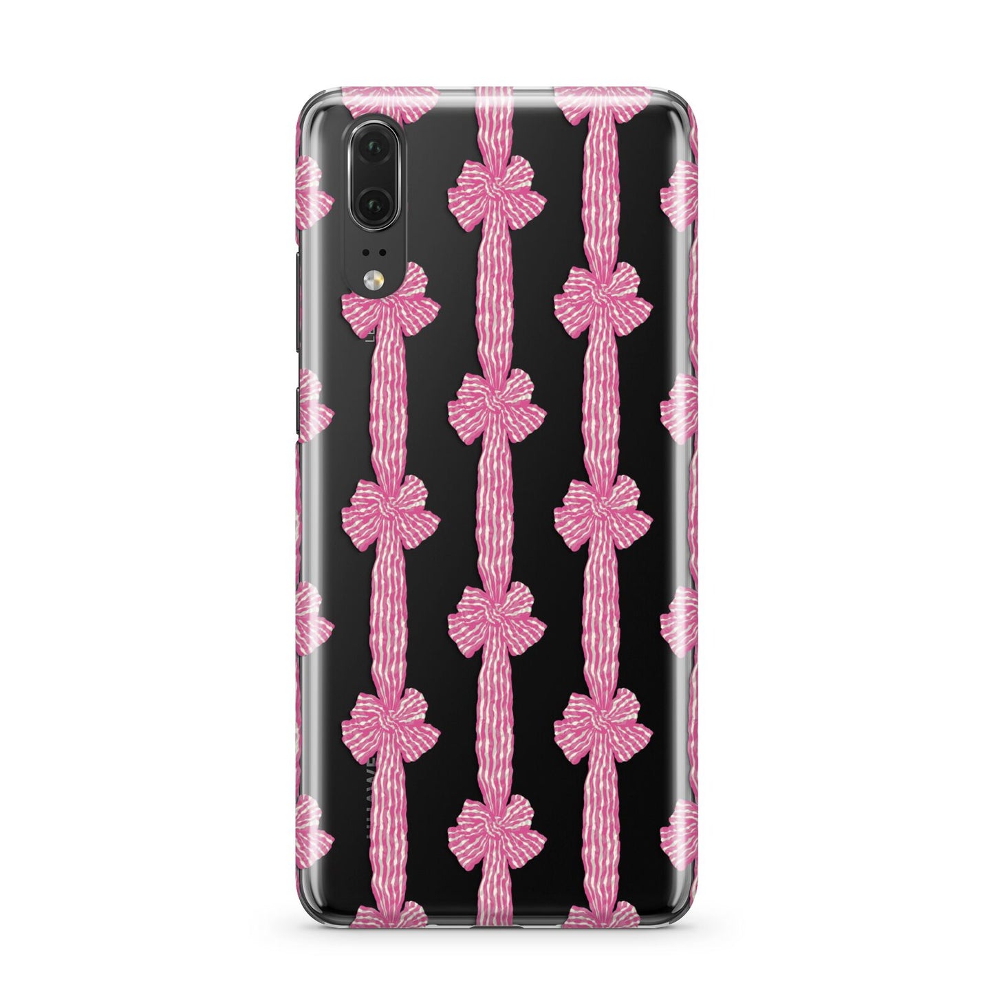 Striped Bow Pattern Huawei P20 Phone Case