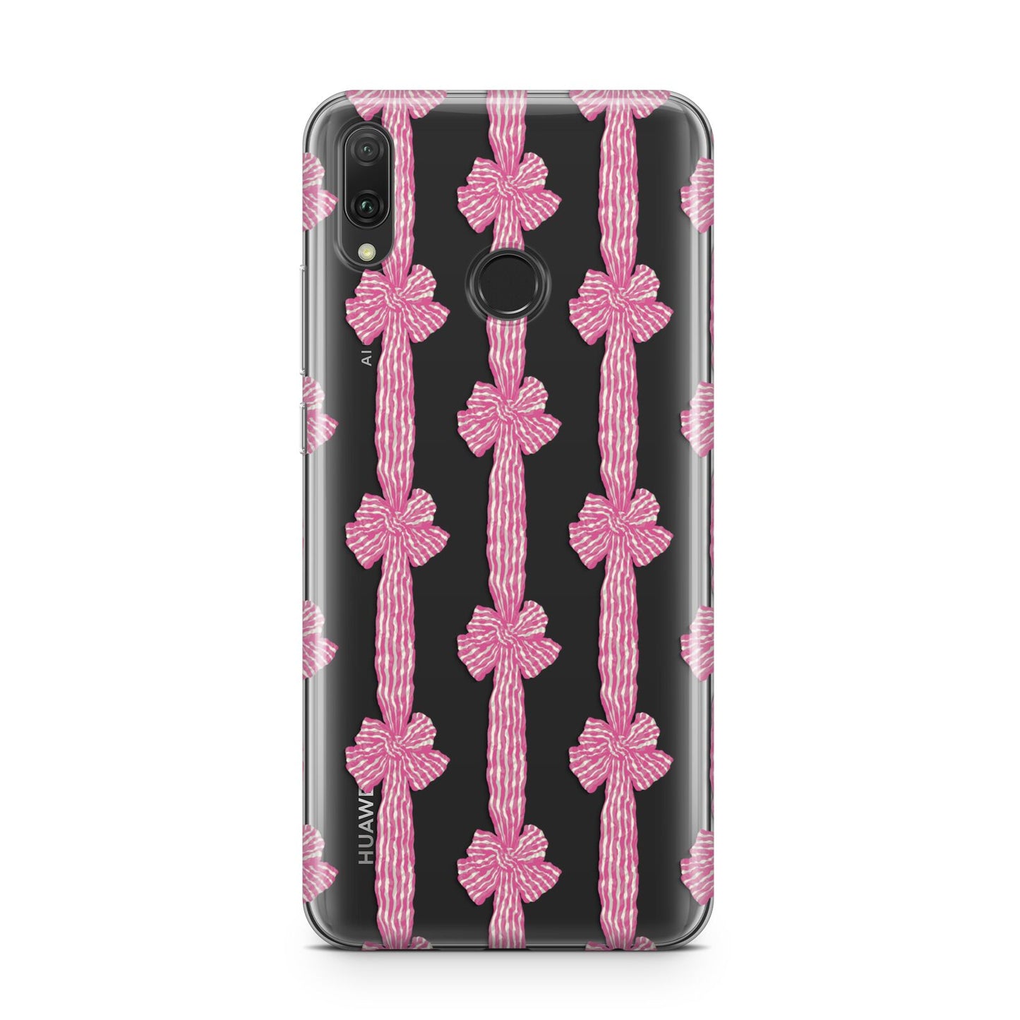 Striped Bow Pattern Huawei Y9 2019