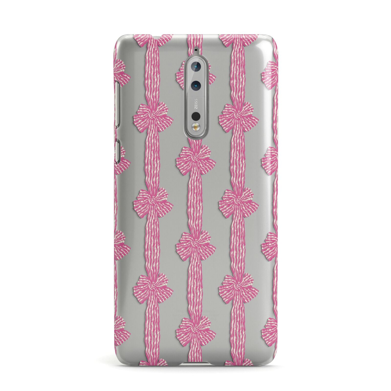 Striped Bow Pattern Nokia Case