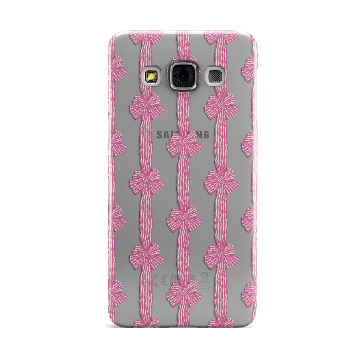 Striped Bow Pattern Samsung Galaxy A3 Case