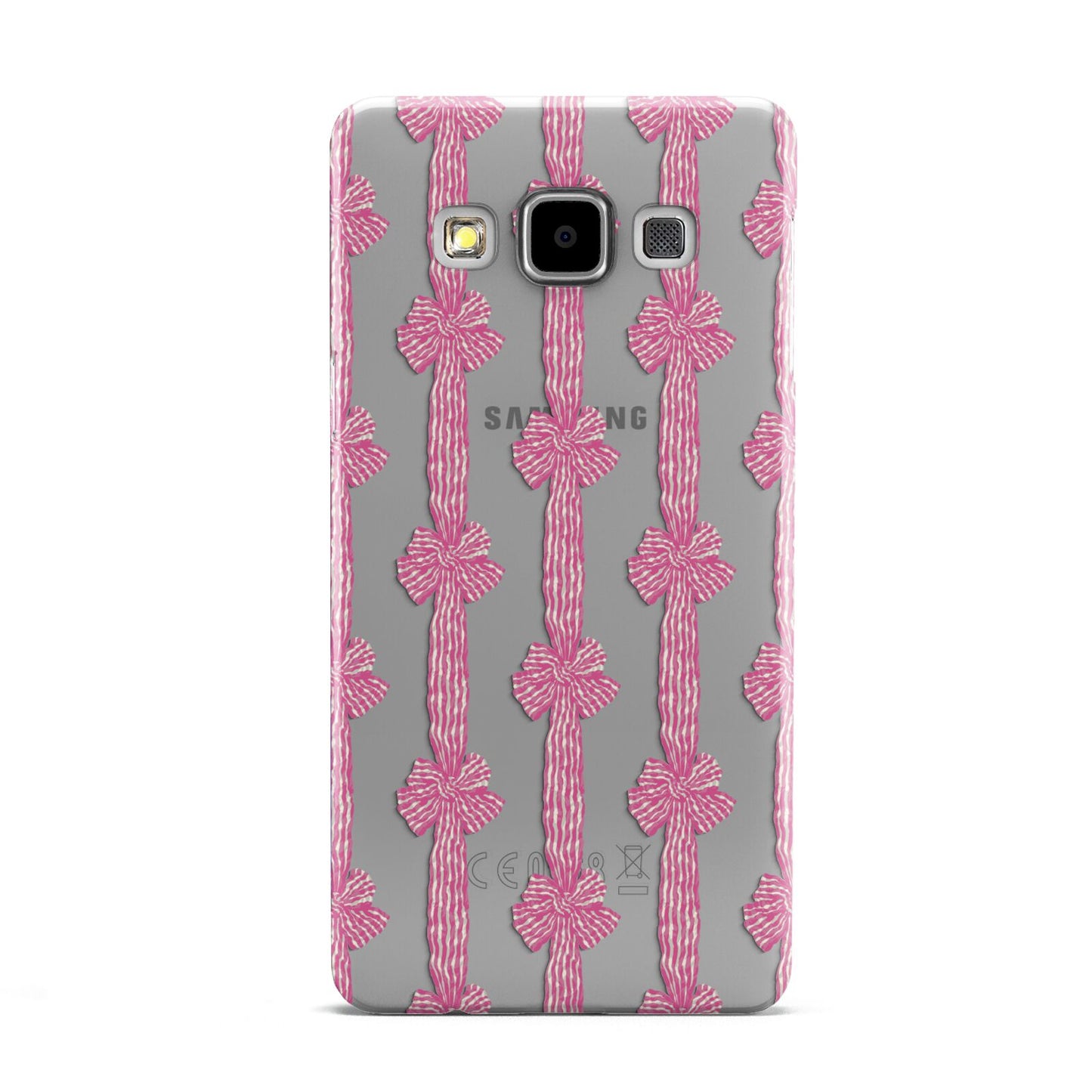 Striped Bow Pattern Samsung Galaxy A5 Case