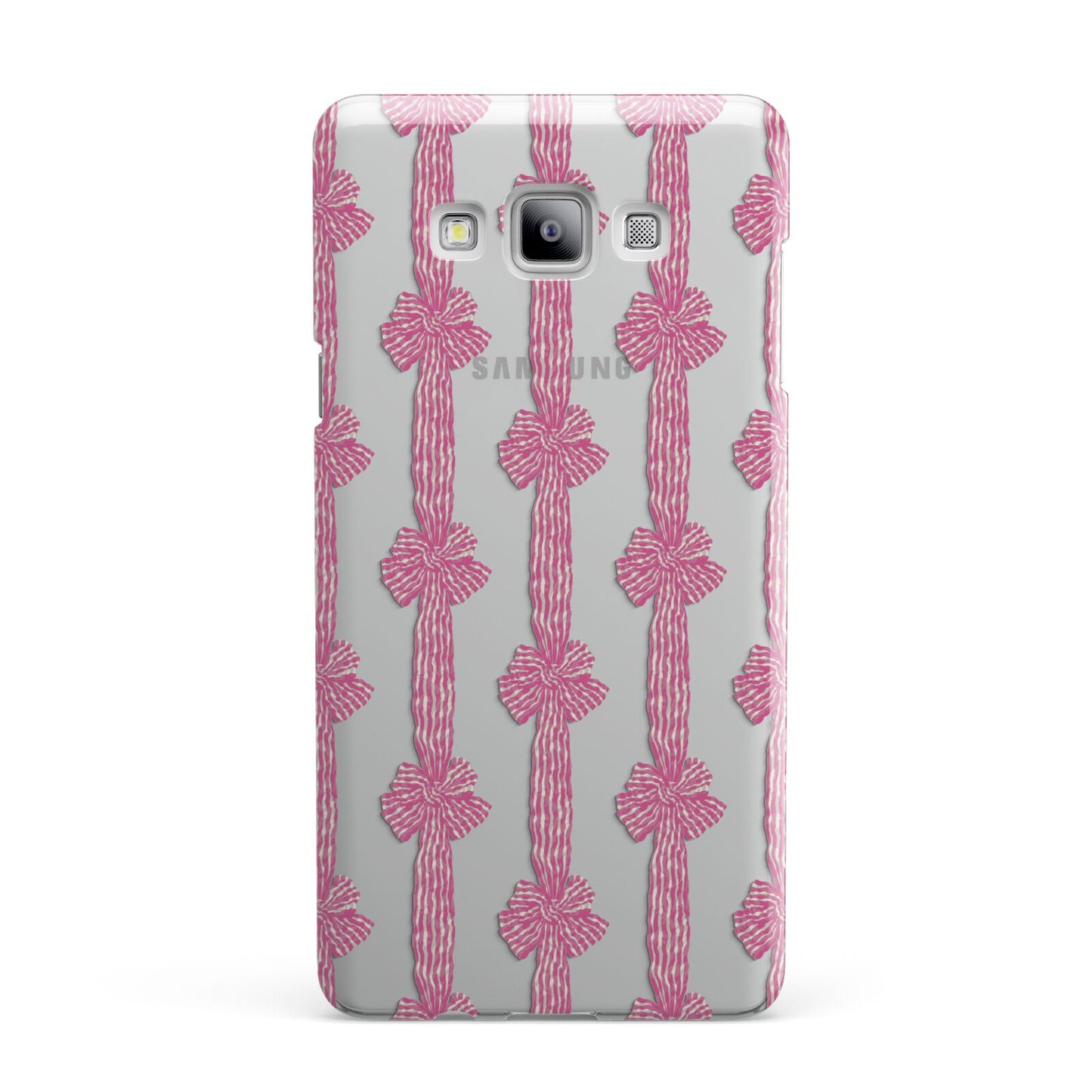 Striped Bow Pattern Samsung Galaxy A7 2015 Case