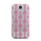 Striped Bow Pattern Samsung Galaxy S4 Case