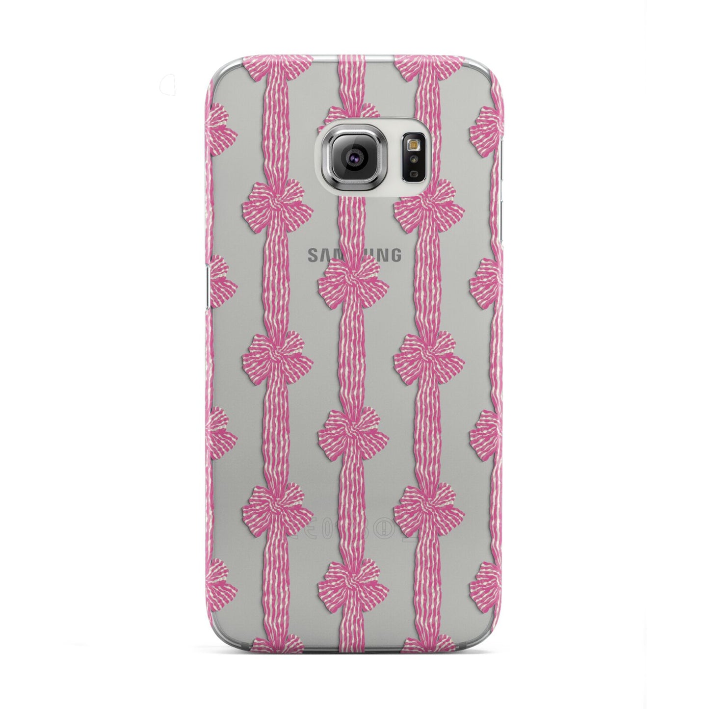 Striped Bow Pattern Samsung Galaxy S6 Edge Case