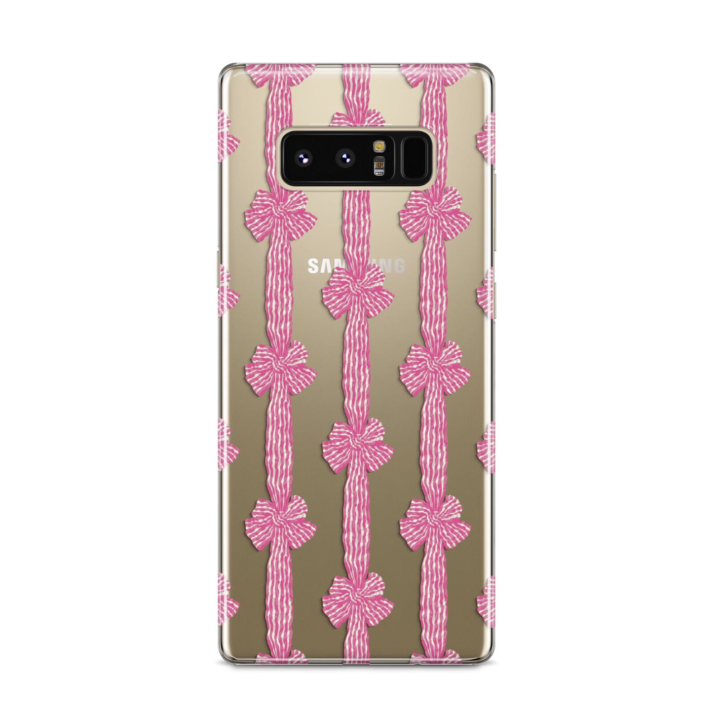 Striped Bow Pattern Samsung Galaxy S8 Case