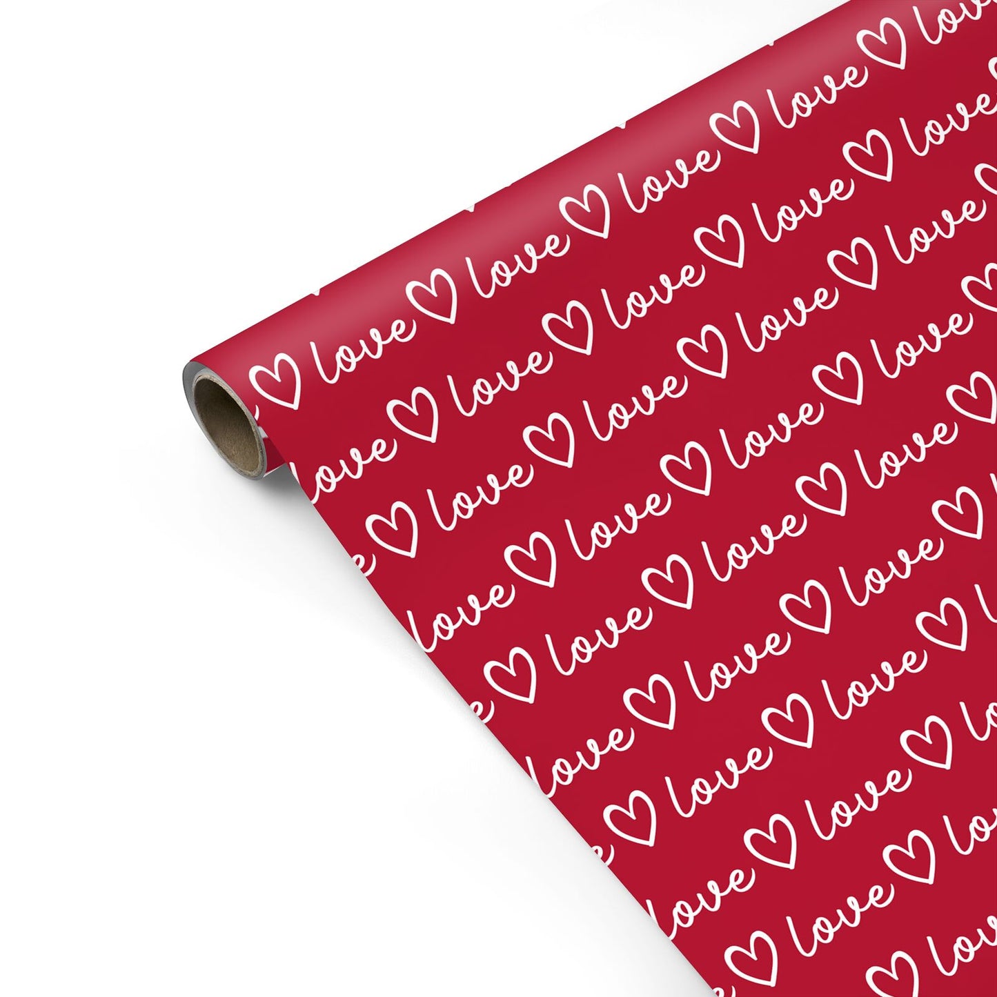 Valentine s Love Personalised Gift Wrap