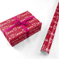 Valentine s Love Personalised Wrapping Paper