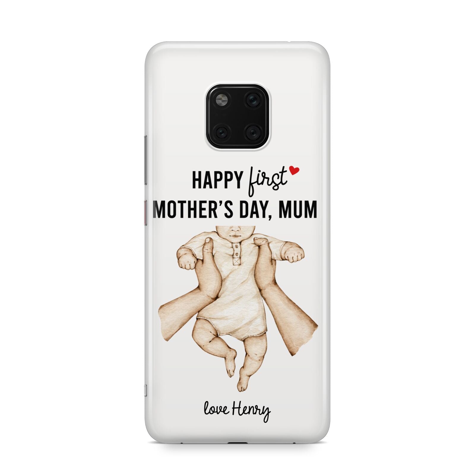 1st Mothers Day Baby Huawei Mate 20 Pro Phone Case