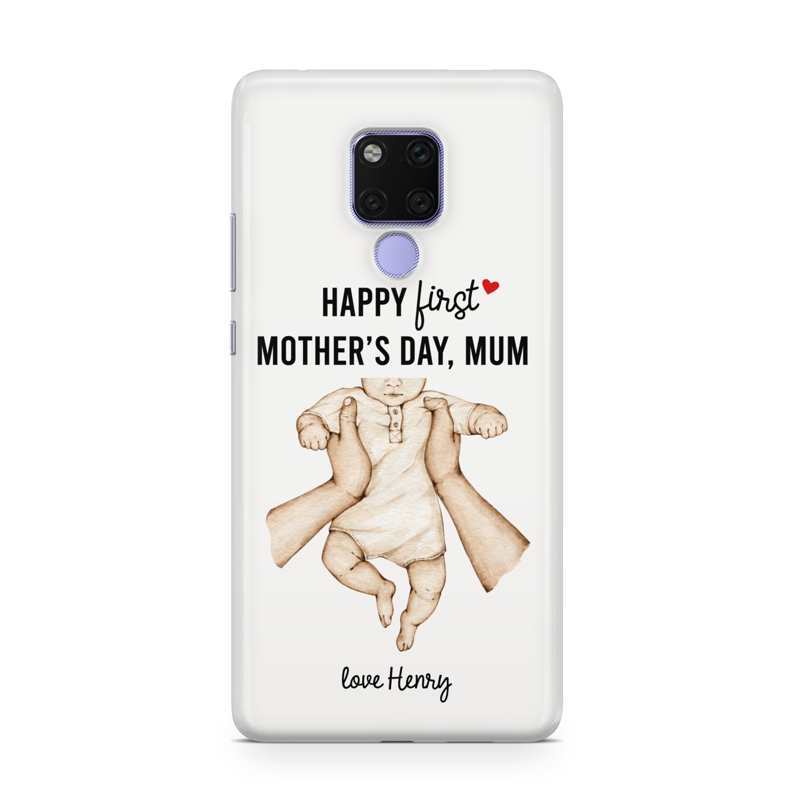 1st Mothers Day Baby Huawei Mate 20X Phone Case