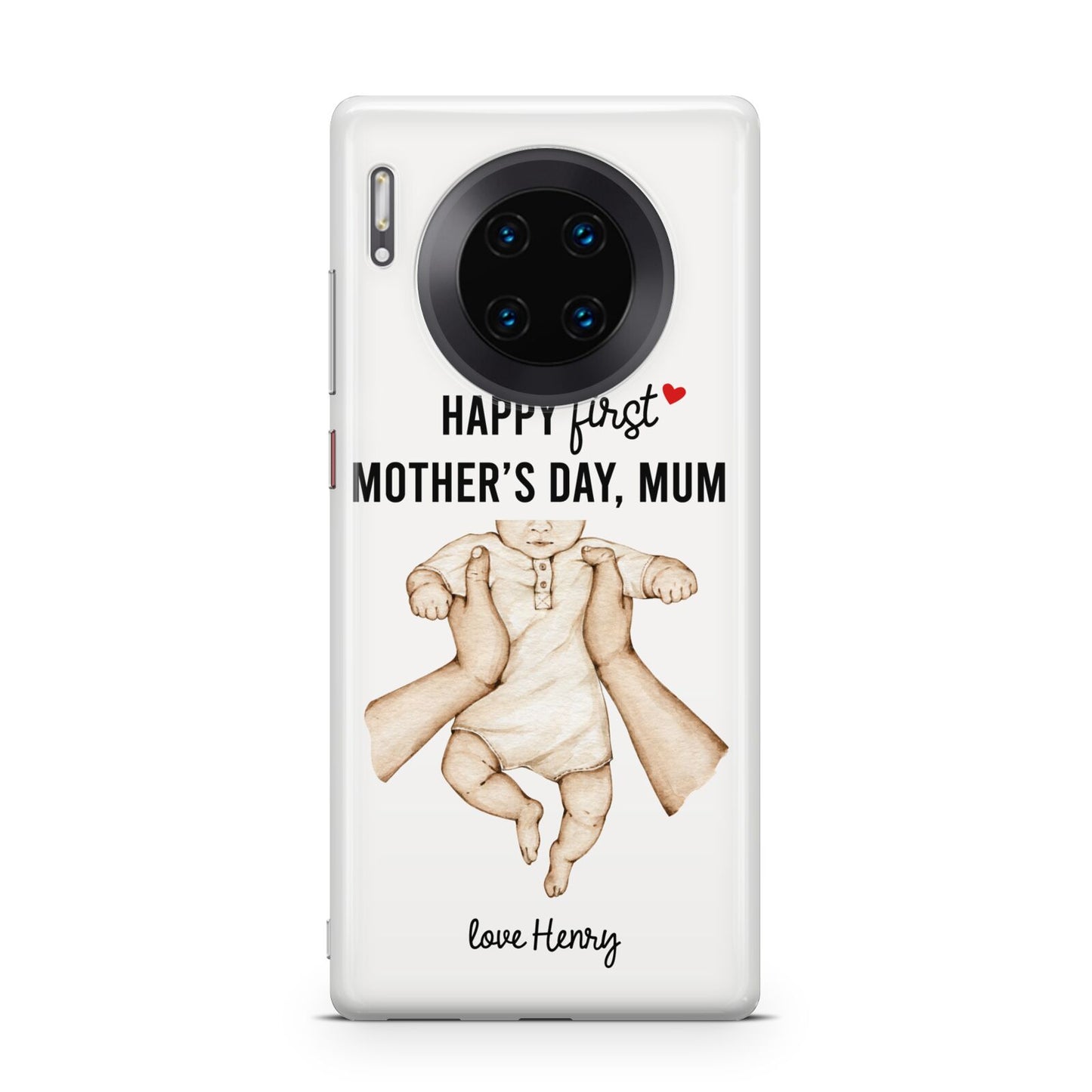 1st Mothers Day Baby Huawei Mate 30 Pro Phone Case