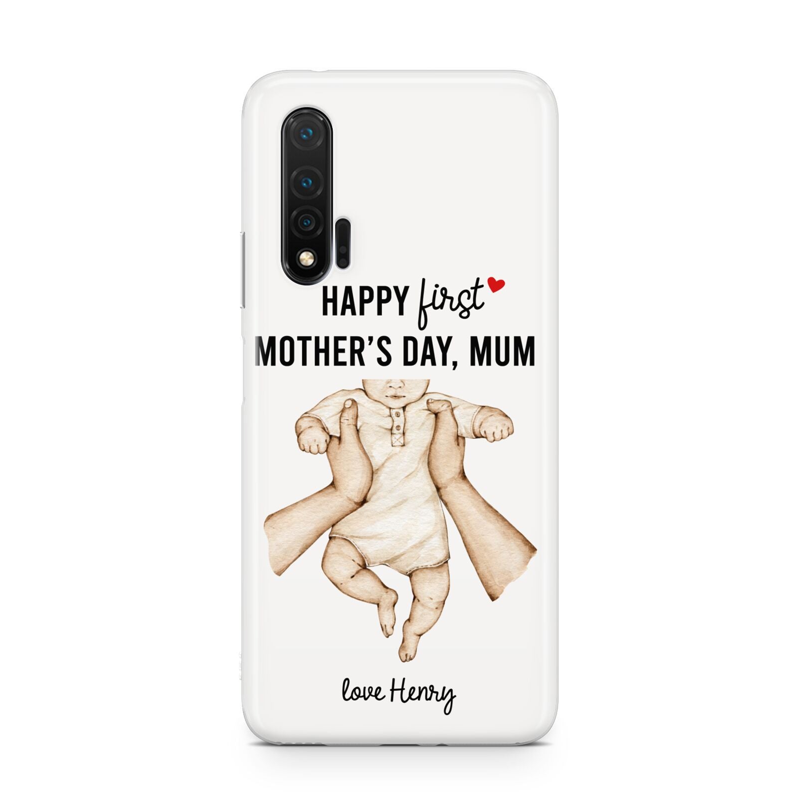 1st Mothers Day Baby Huawei Nova 6 Phone Case