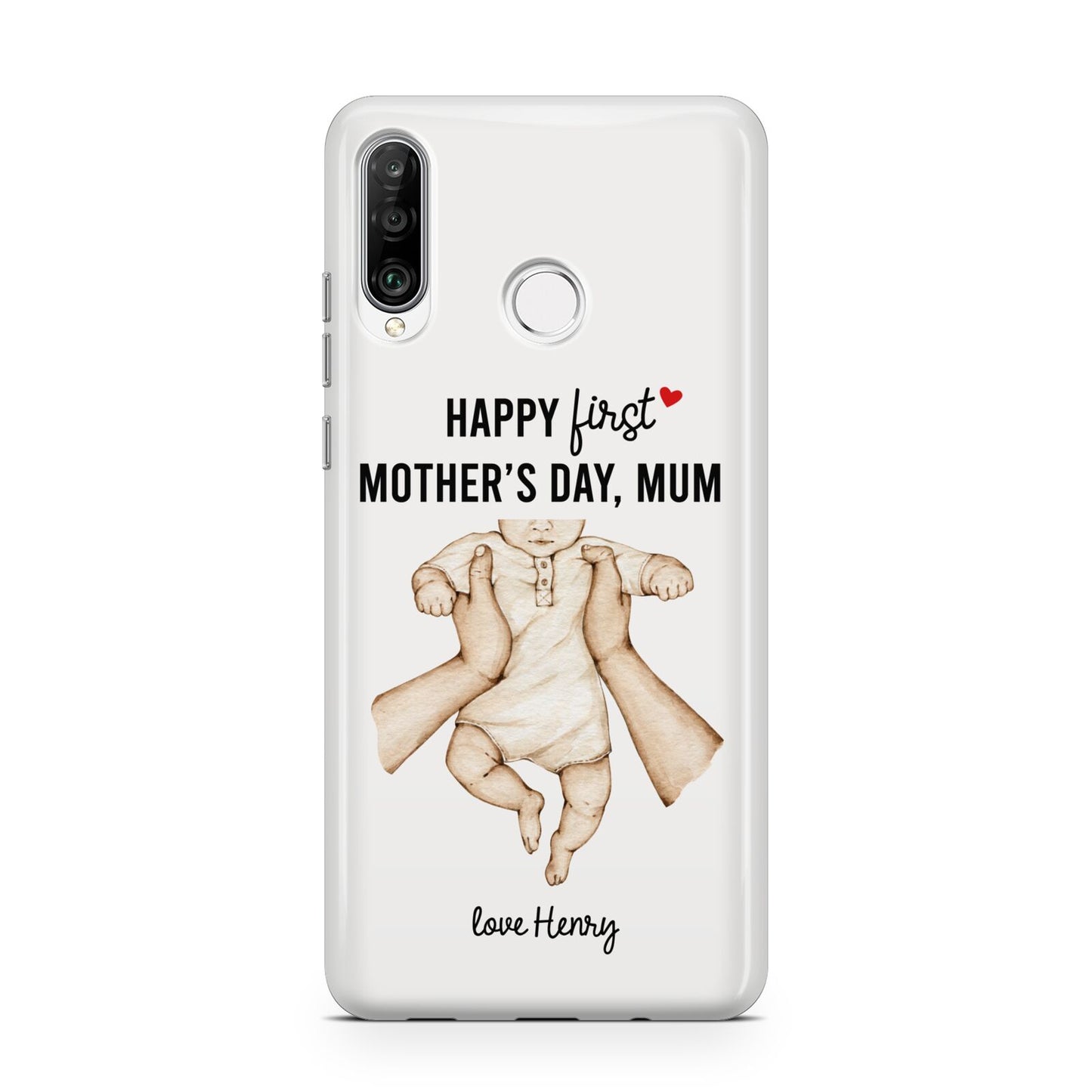 1st Mothers Day Baby Huawei P30 Lite Phone Case