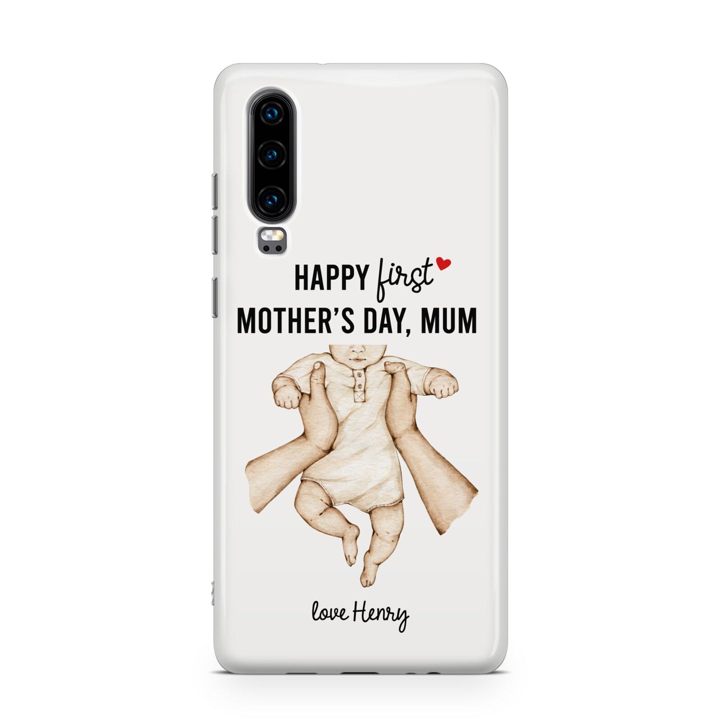 1st Mothers Day Baby Huawei P30 Phone Case