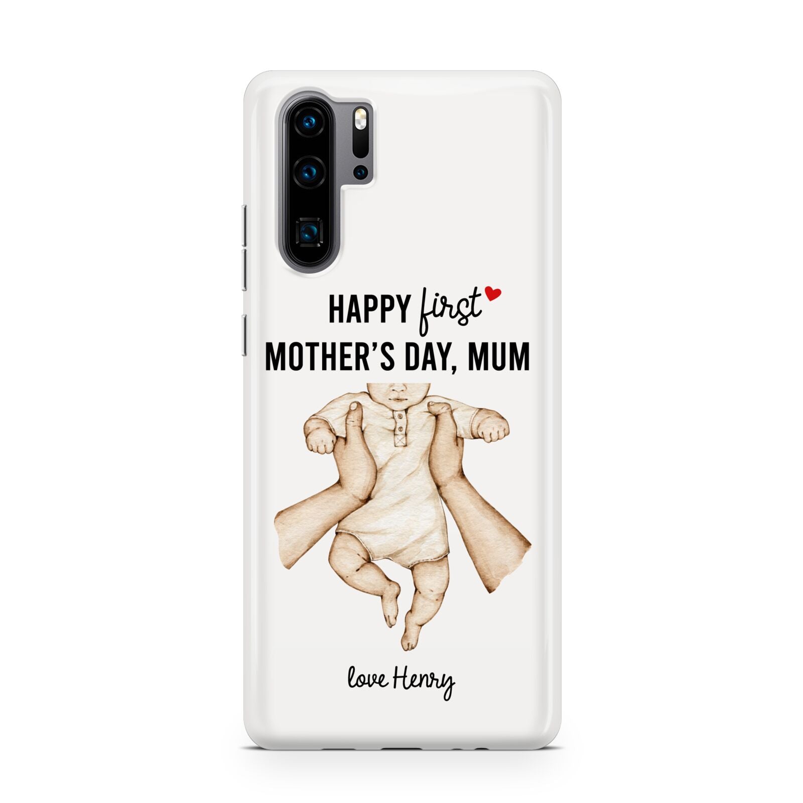 1st Mothers Day Baby Huawei P30 Pro Phone Case