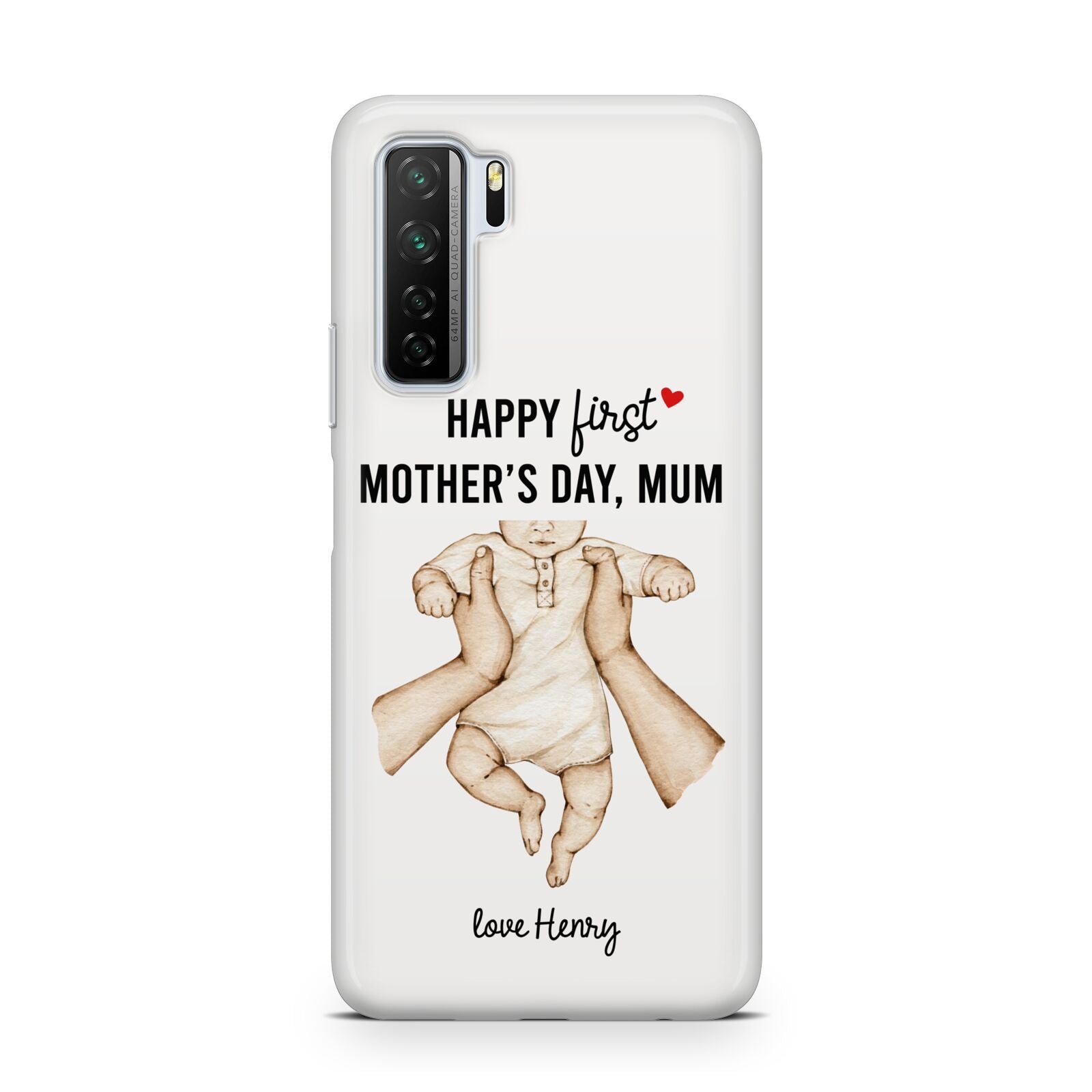 1st Mothers Day Baby Huawei P40 Lite 5G Phone Case