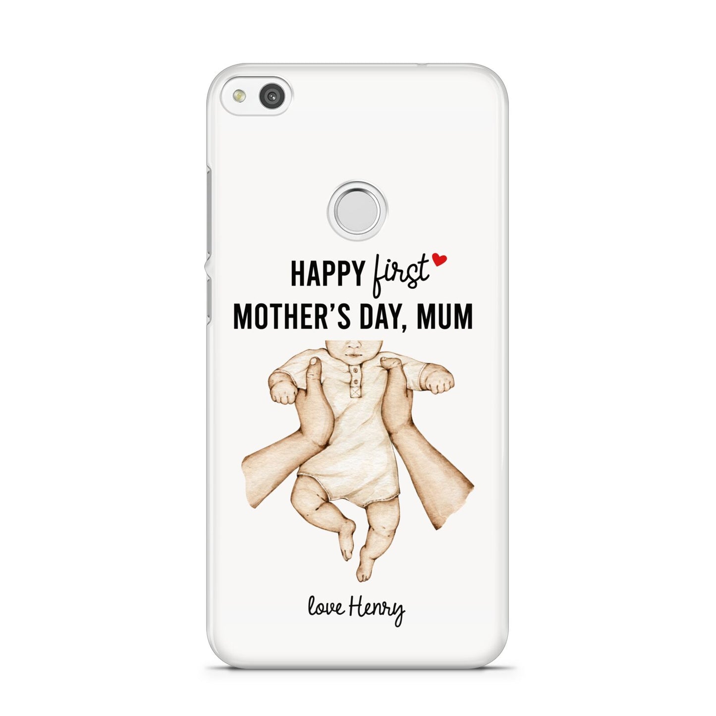 1st Mothers Day Baby Huawei P8 Lite Case