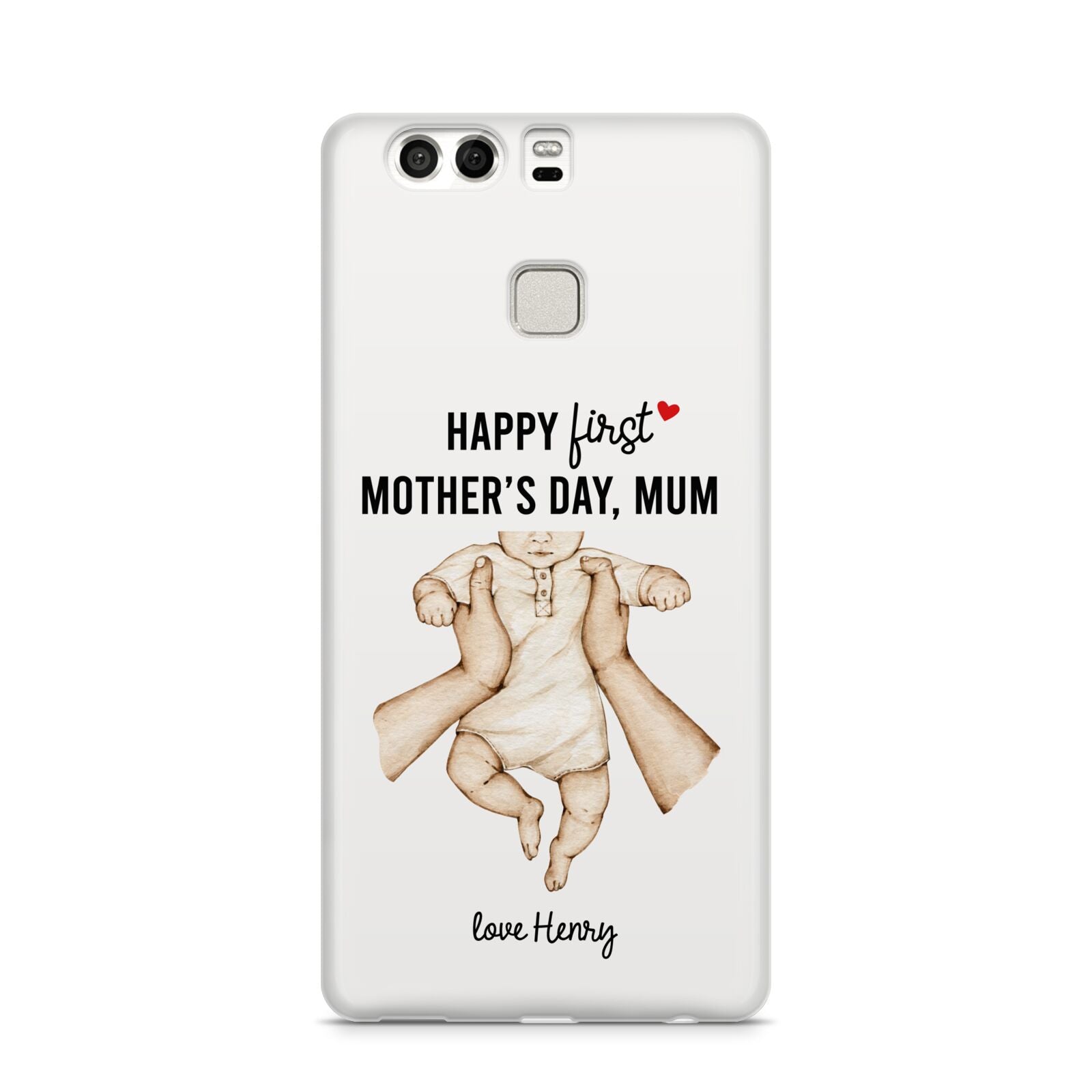 1st Mothers Day Baby Huawei P9 Case