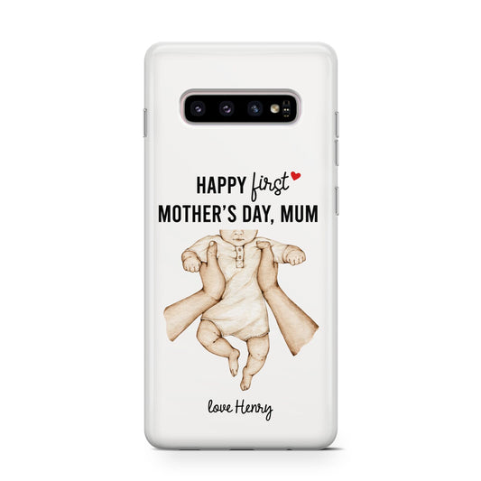 1st Mothers Day Baby Protective Samsung Galaxy Case